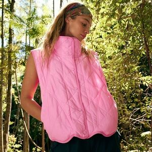 Free People Quinn Quilted Puffer Vest